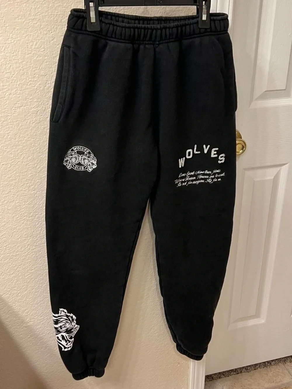 Darc Sport Black SHE Tag Cozy Sweatpants